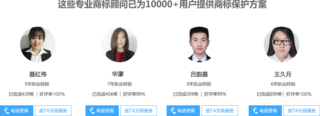 专业知识产权顾问，1对1服务